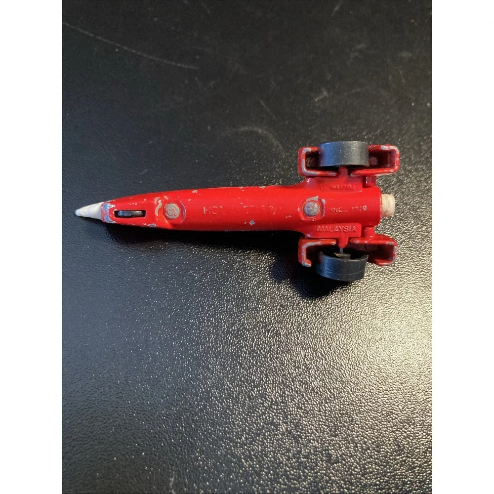 Vintage 1979 Hot Wheels Evil Knievel Red‎ Rocket Car